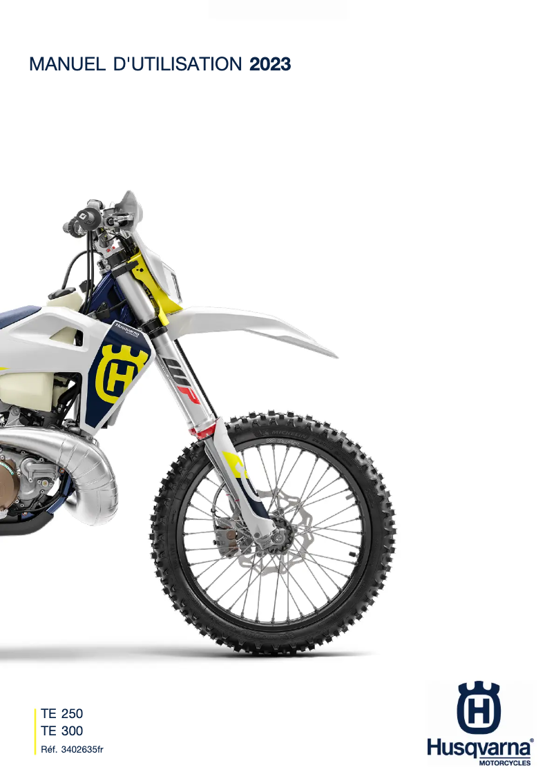 Imagen de la primera página del manual del dispositivo TE 300 (2023)