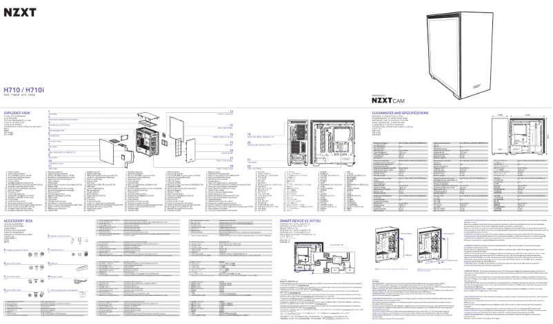 Página 1 del manual Manual de usuario NZXT H710i