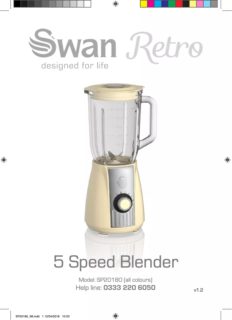 Página 1 del manual Manual de usuario Swan SP20180PN