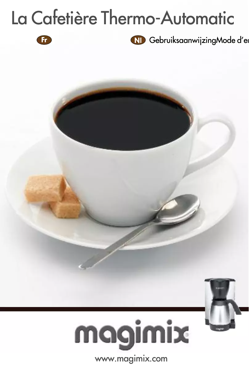 Imagen de la primera página del manual del dispositivo La Cafetiere