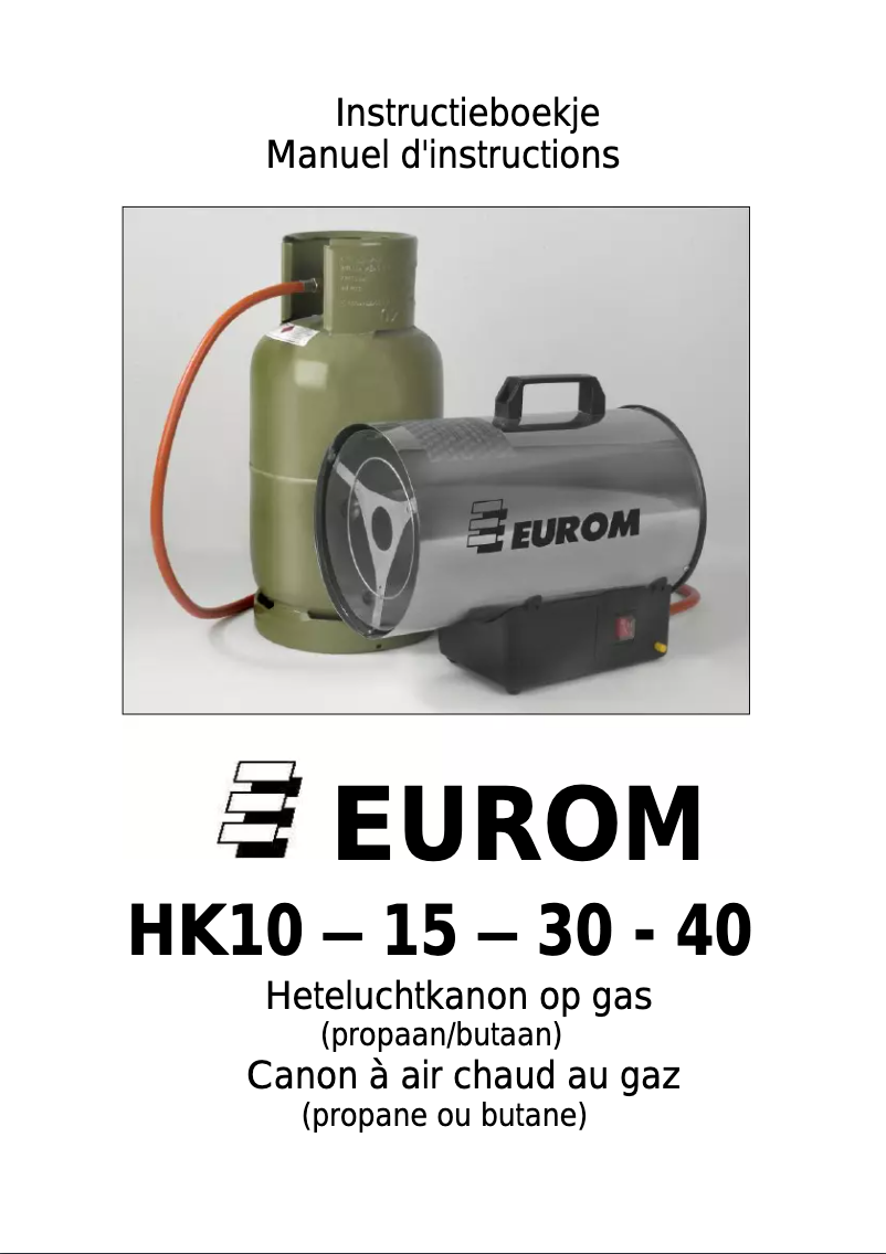 Página nº 1 - Manual de usuario Eurom HK30