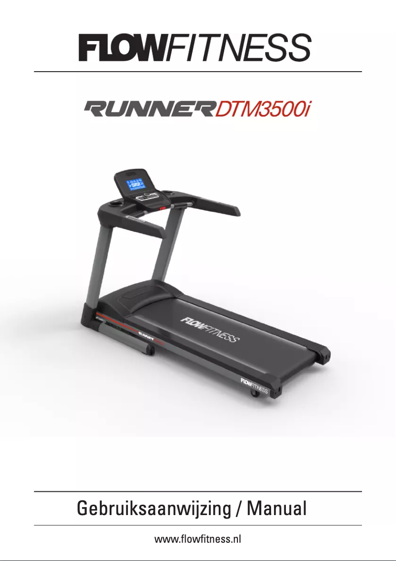 Página 1 del manual Manual de usuario Flow Fitness Runner DTM3500i