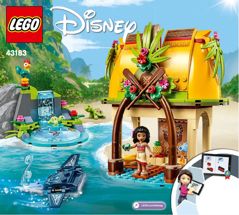 Página 1 del manual Manual de usuario Lego Disney 43183