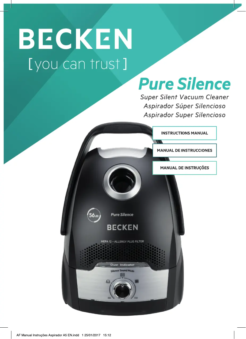 Imagen de la primera página del manual del dispositivo BSSVC3083