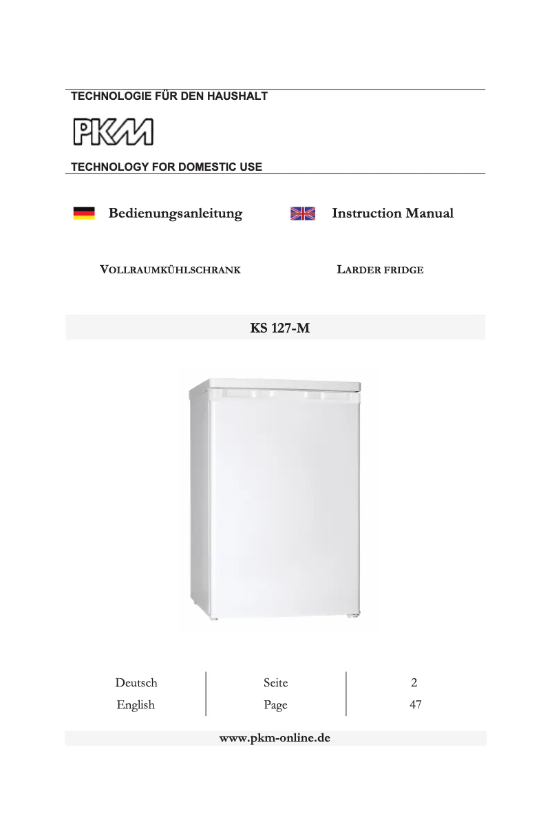 Imagen de la primera página del manual del dispositivo KS127-M