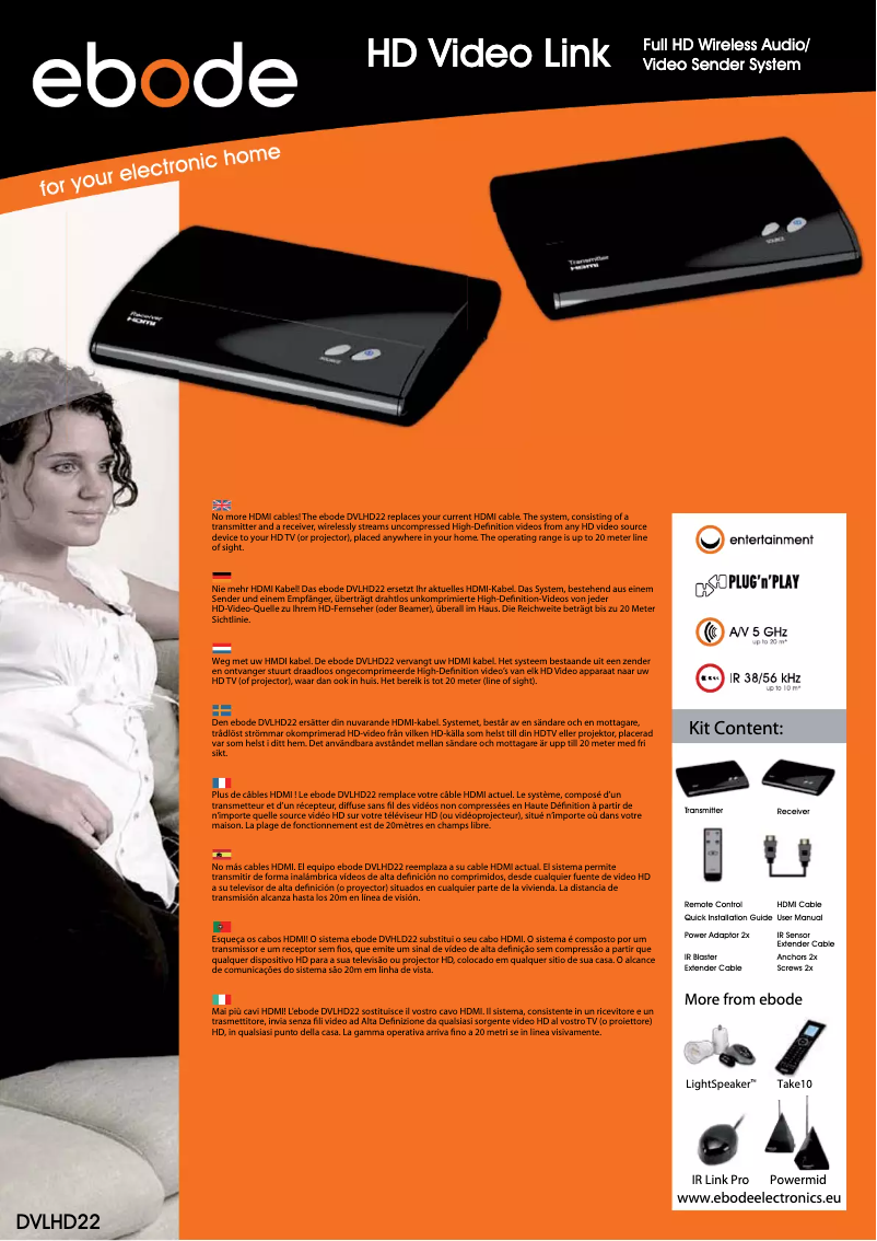 Página nº 1 - Manual de usuario ebode HD Video link