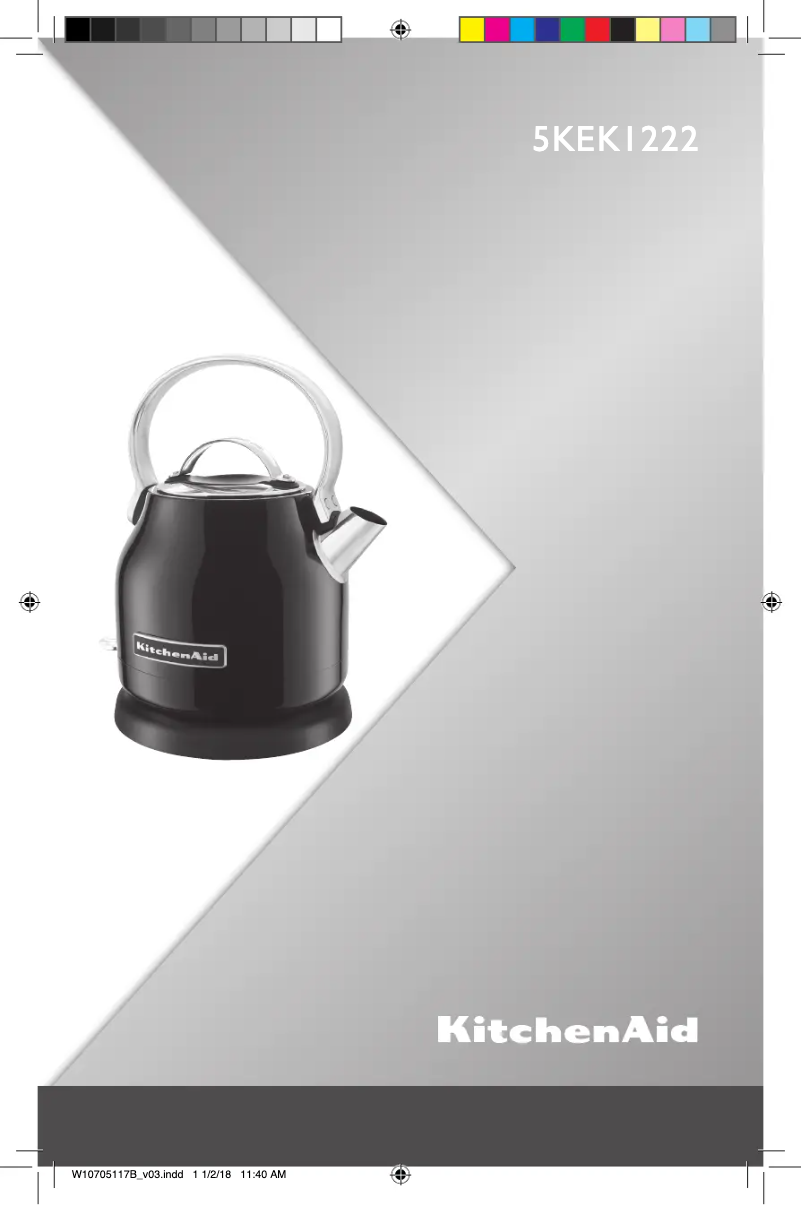 Imagen de la primera página del manual del dispositivo 5KEK1222