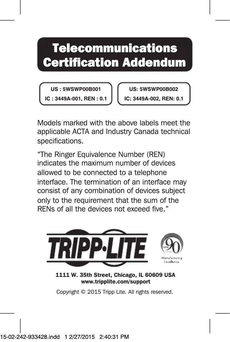 Imagen de la primera página del manual del dispositivo Protect It! SUPER6TEL
