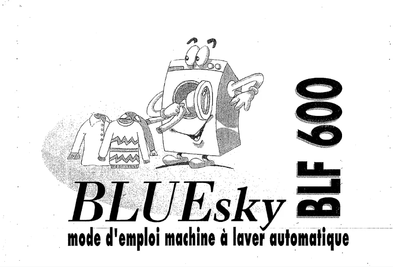 Imagen de la primera página del manual del dispositivo BLF 600