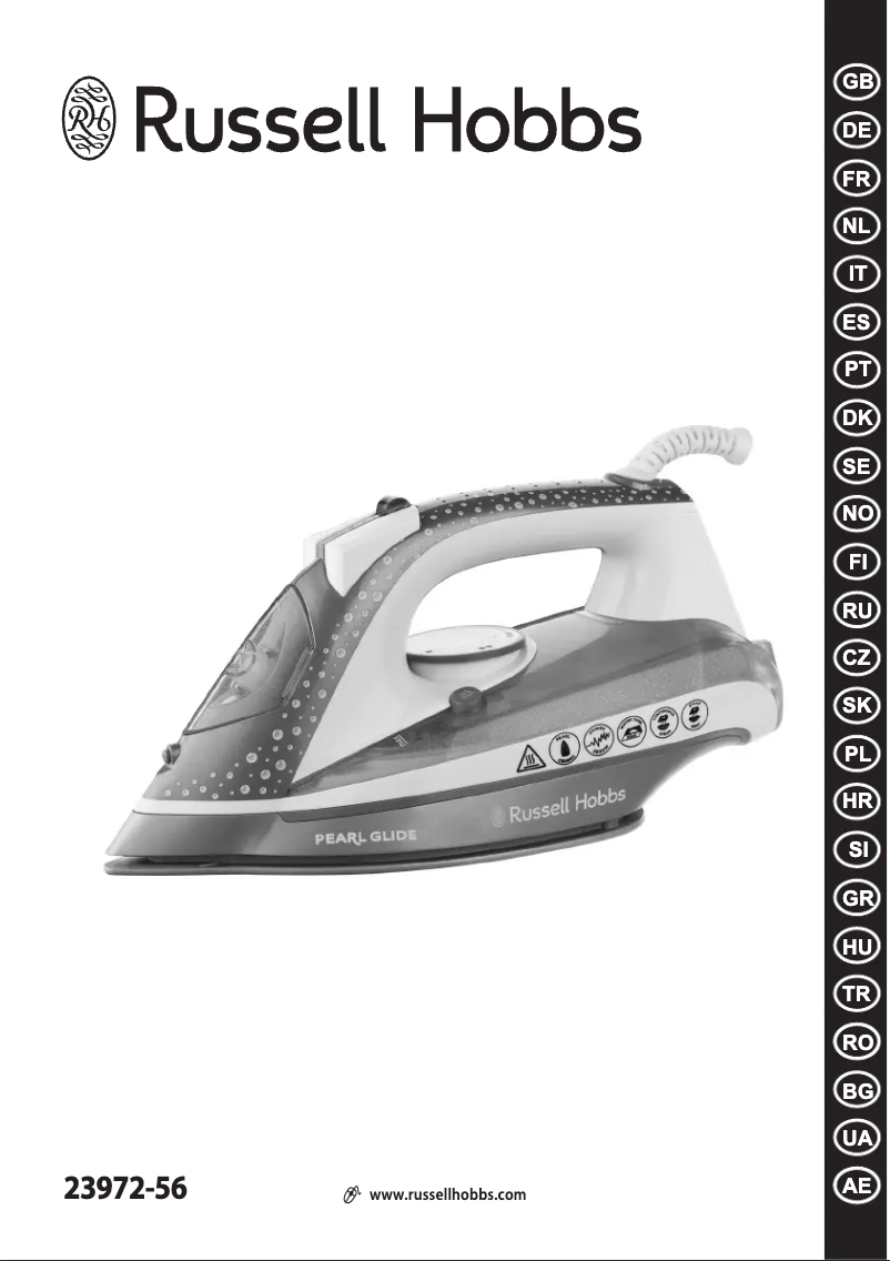 Página 1 del manual Manual de usuario Russell Hobbs Pearl Glide 23972