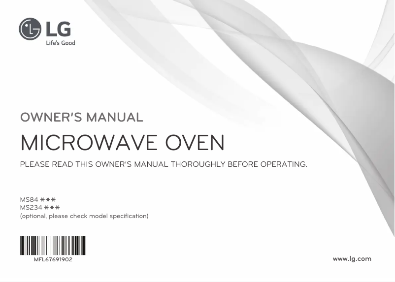 Imagen de la primera página del manual del dispositivo MS2342DS