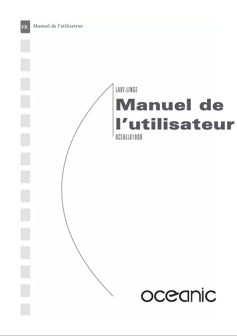 Imagen de la primera página del manual del dispositivo OCEALL610DD