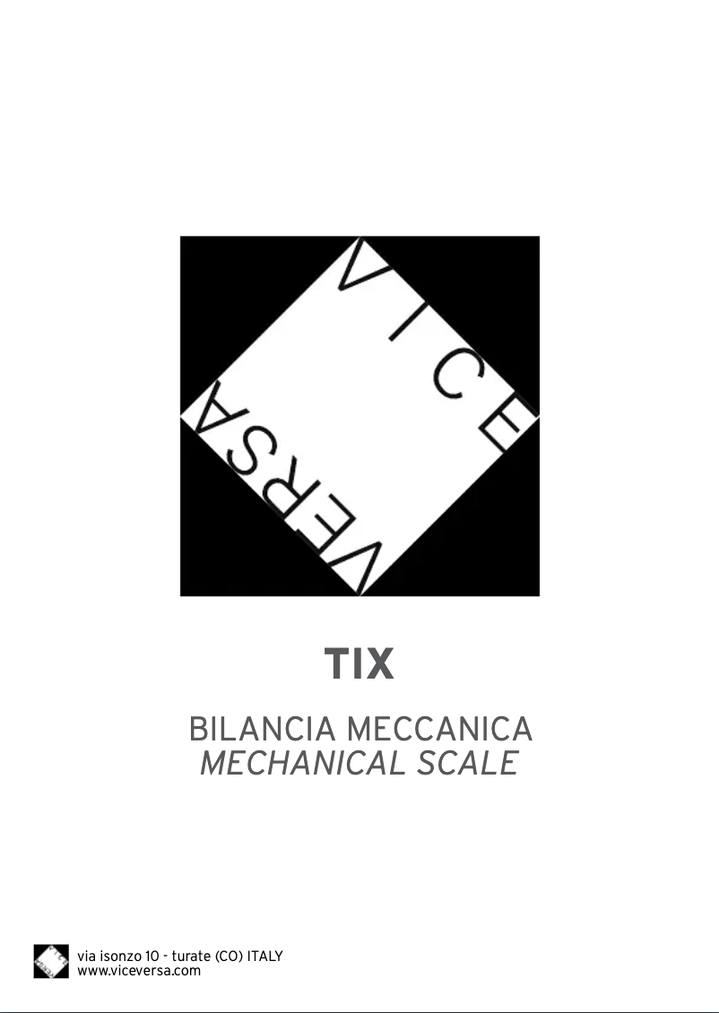 Imagen de la primera página del manual del dispositivo Tix 46208