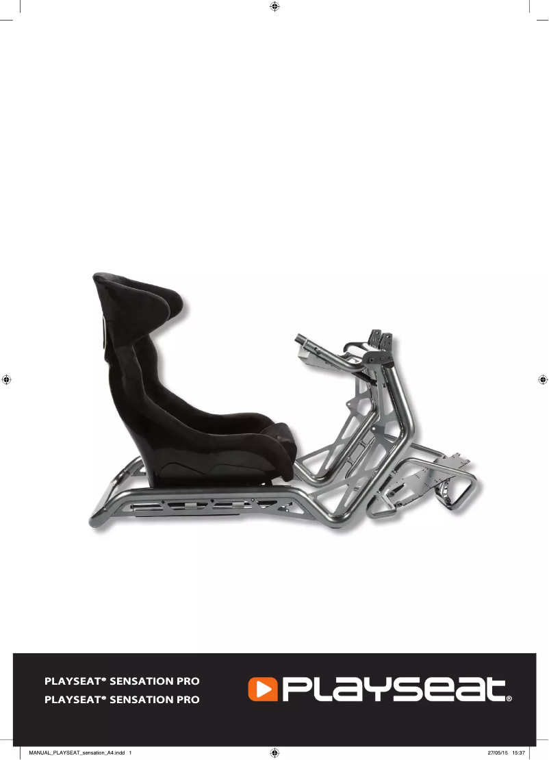 Página 1 del manual Manual de usuario Playseat Sensation Pro