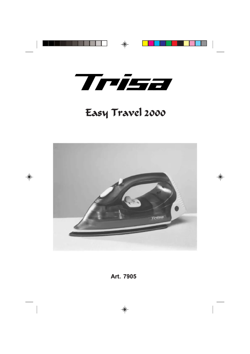 Imagen de la primera página del manual del dispositivo Easy Travel 2000