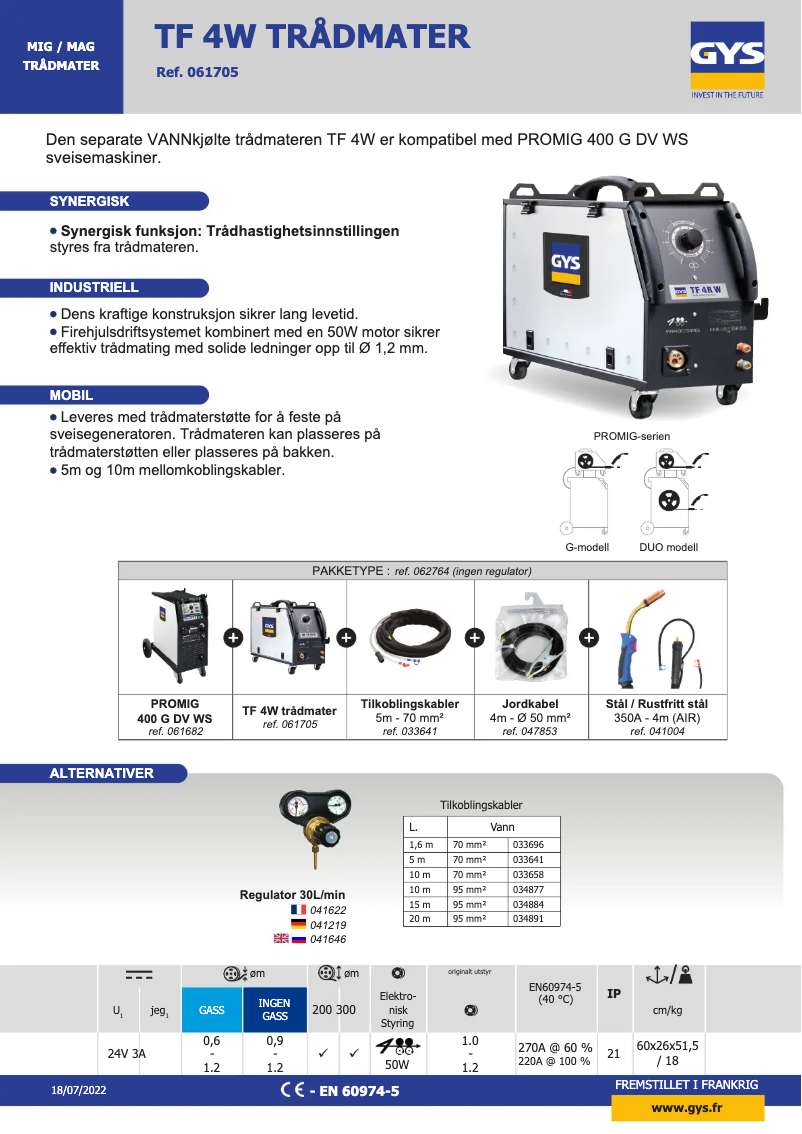 Imagen de la primera página del manual del dispositivo TF 4W