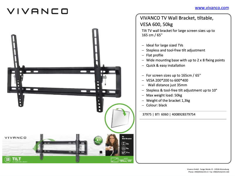 Imagen de la primera página del manual del dispositivo BTI 6060