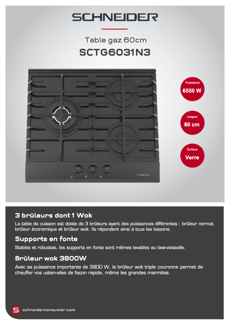 Imagen de la primera página del manual del dispositivo SCTG6031N3