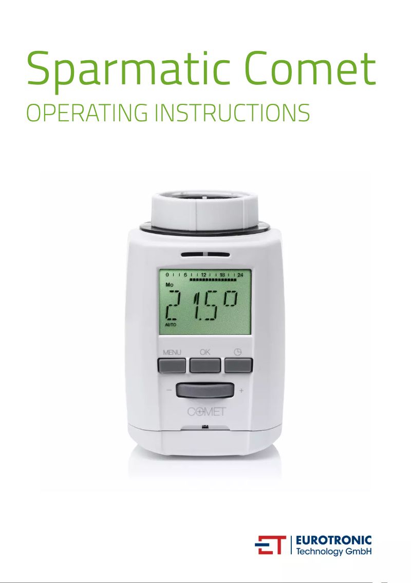 Página 1 del manual Manual de usuario Eurotronic SPARmatic comet
