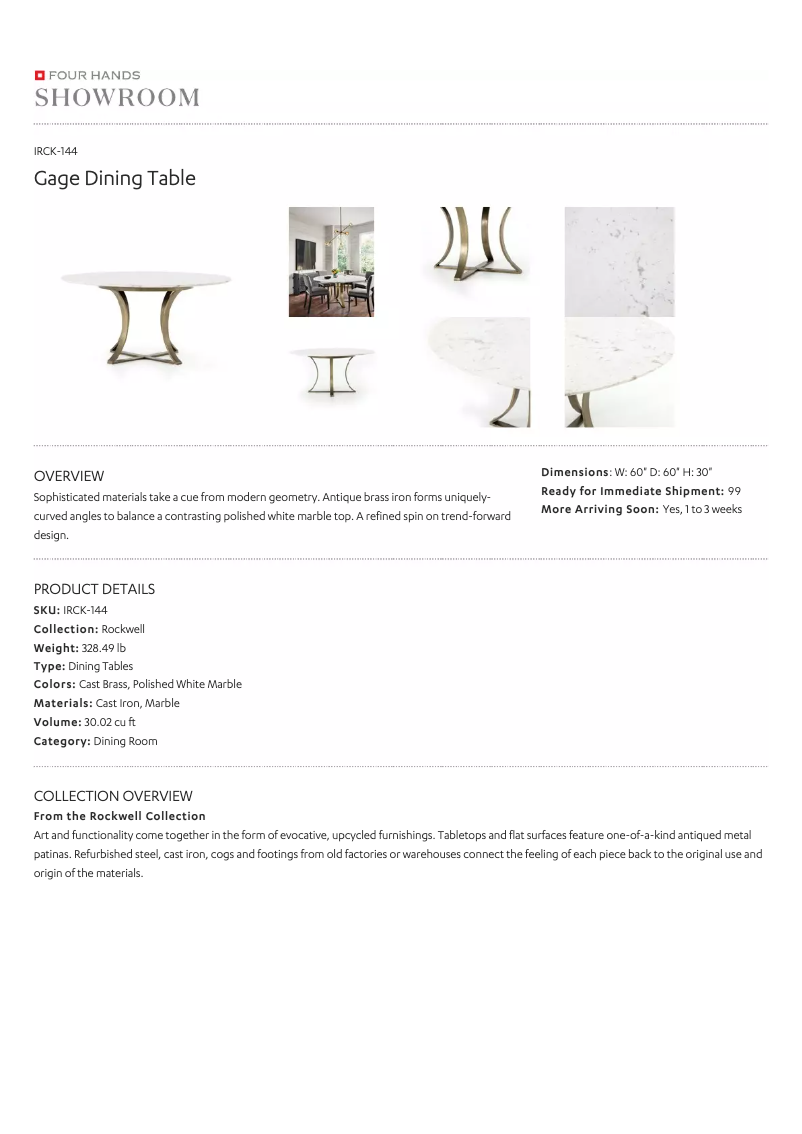 Página 1 del manual Manual de usuario Four Hands IRCK-144