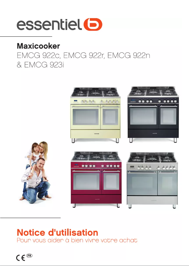 Página 1 del manual Manual de usuario Essentiel B EMCG 922R