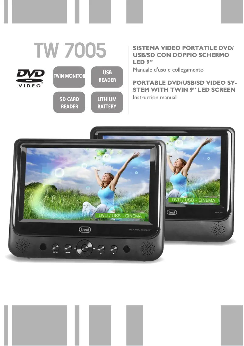 Página 1 del manual Manual de usuario Trevi TW 7005