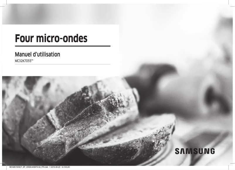 Página 1 del manual Manual de usuario Samsung MC32K7055CW