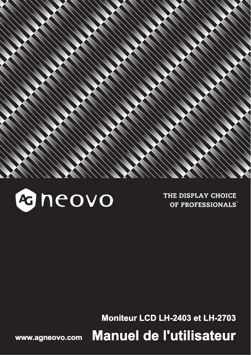 Imagen de la primera página del manual del dispositivo LH-2703