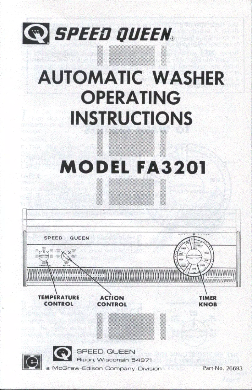 Imagen de la primera página del manual del dispositivo FA3201