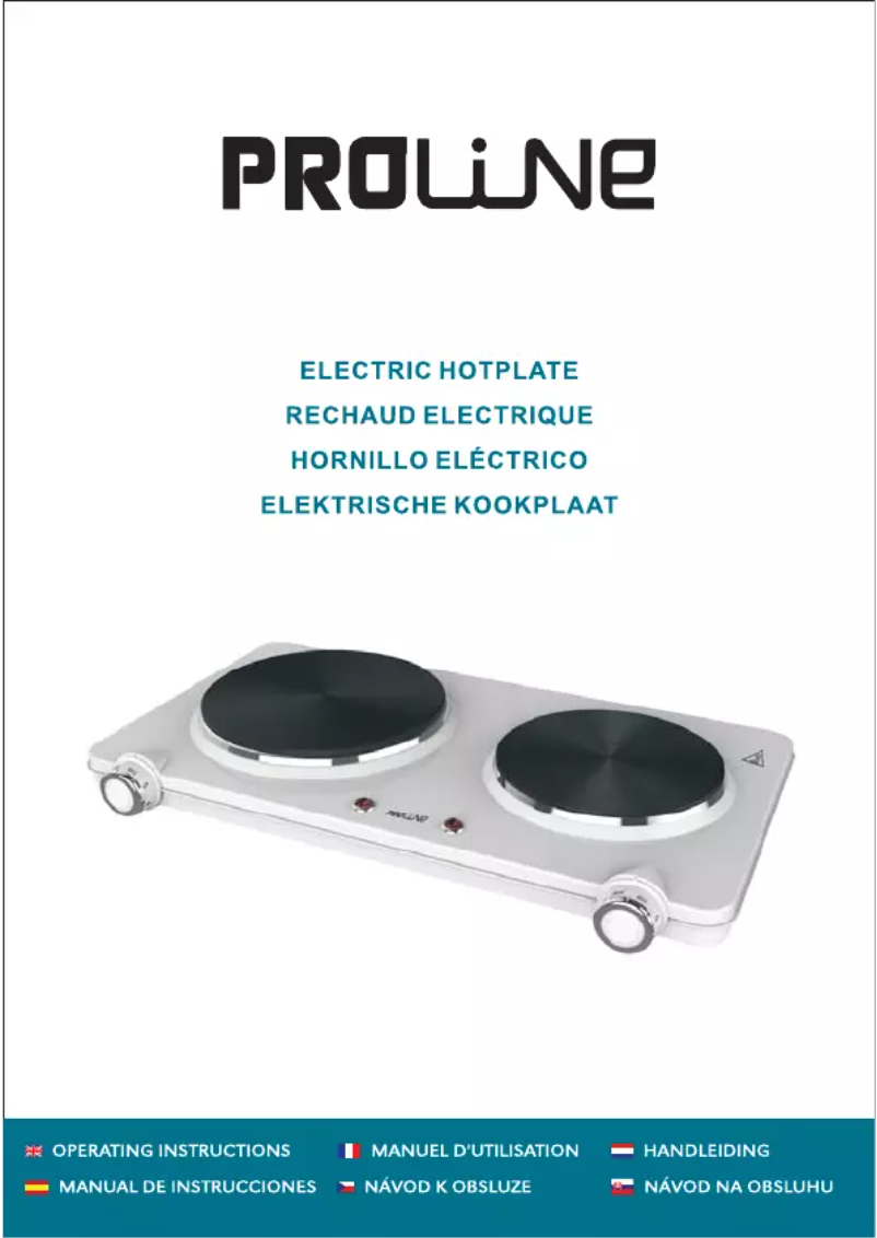 Página 1 del manual Manual de usuario Proline HP25