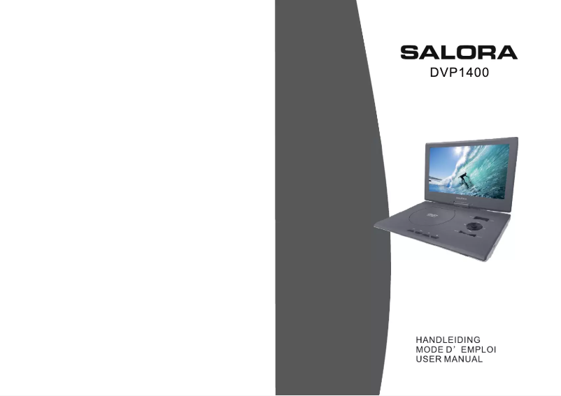 Página 1 del manual Manual de usuario Salora DVP1400