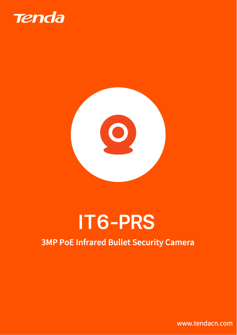 Página 1 del manual Ficha técnica Tenda IT6-PRS