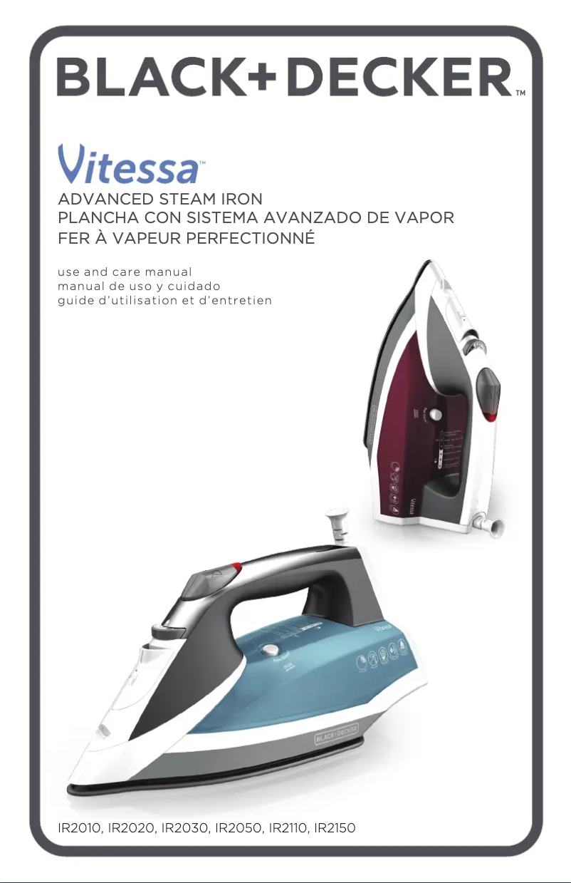 Imagen de la primera página del manual del dispositivo IR2050