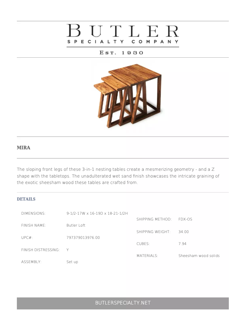 Imagen de la primera página del manual del dispositivo Mira
