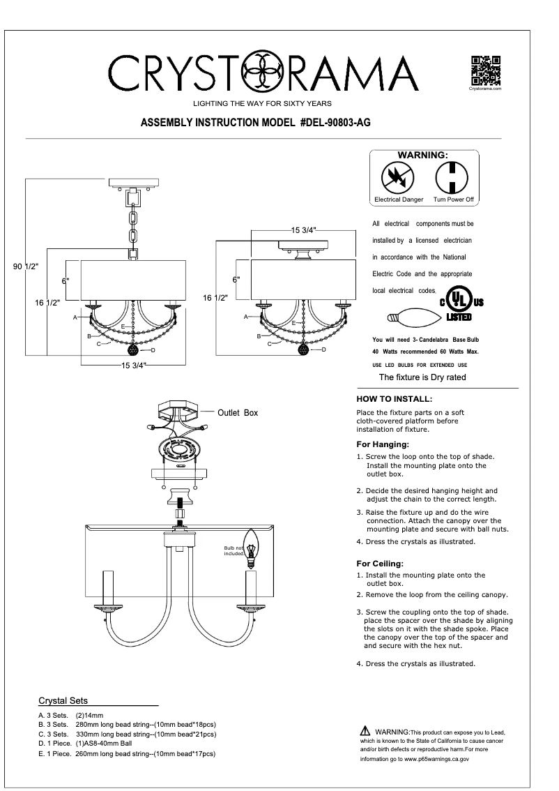 Imagen de la primera página del manual del dispositivo Delilah DEL-90803-AG