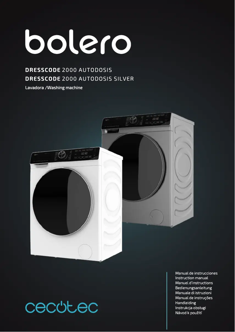 Imagen de la primera página del manual del dispositivo Bolero DressCode 2000 Autodosis