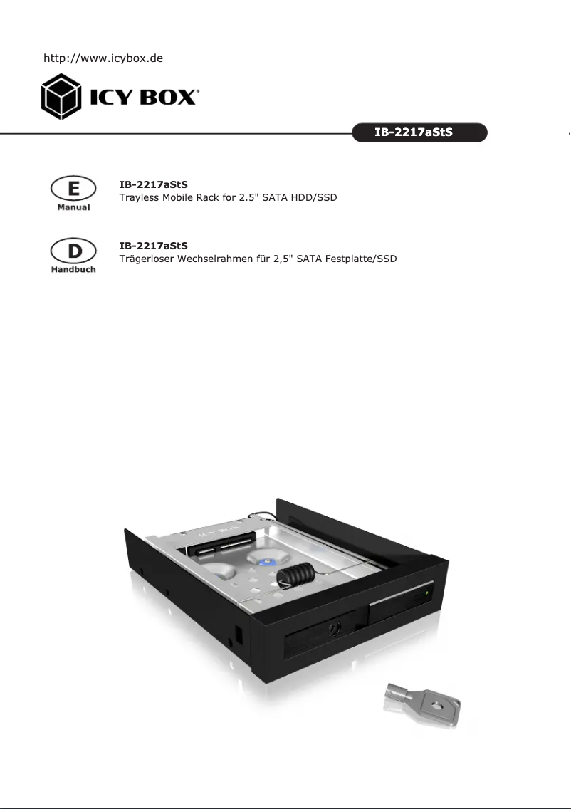 Imagen de la primera página del manual del dispositivo IB-2217aStS