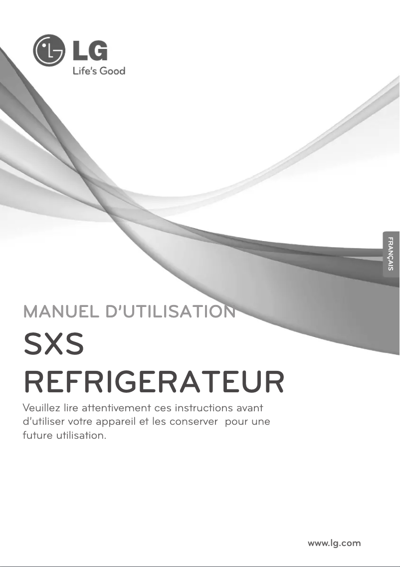 Imagen de la primera página del manual del dispositivo GSL325NSYZ