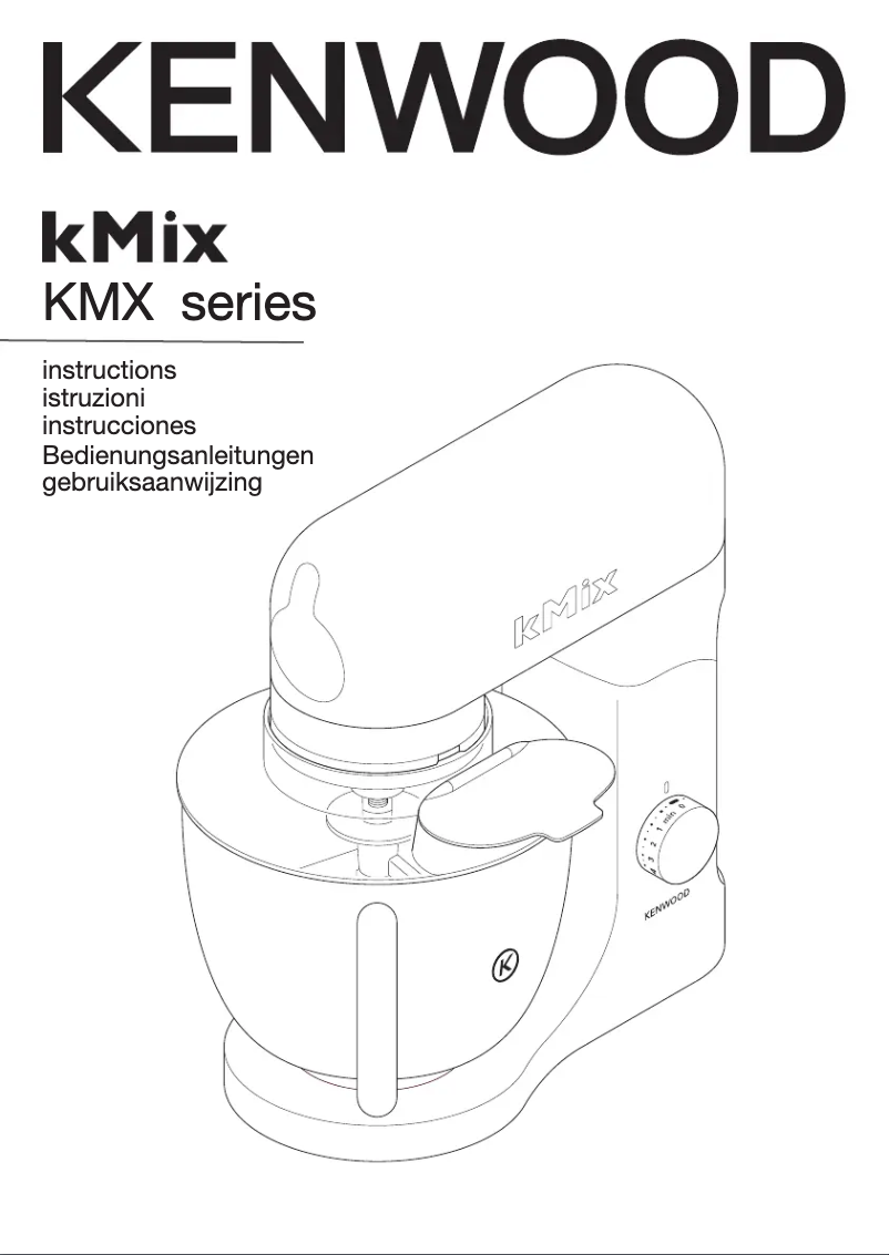Imagen de la primera página del manual del dispositivo KMIX50