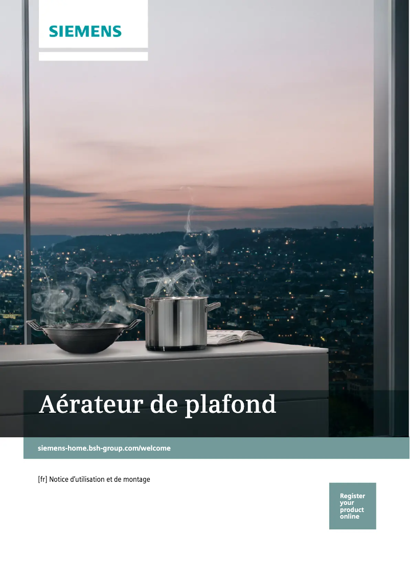 Página 1 del manual Manual de usuario Siemens LR97CBS20