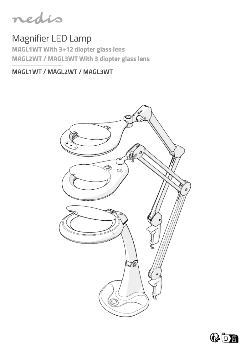 Página nº 1 - Manual de usuario Nedis MAGL1WT