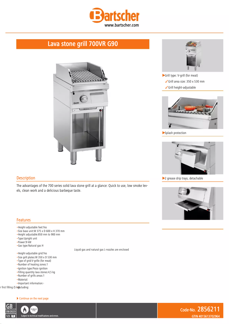 Imagen de la primera página del manual del dispositivo 2856211