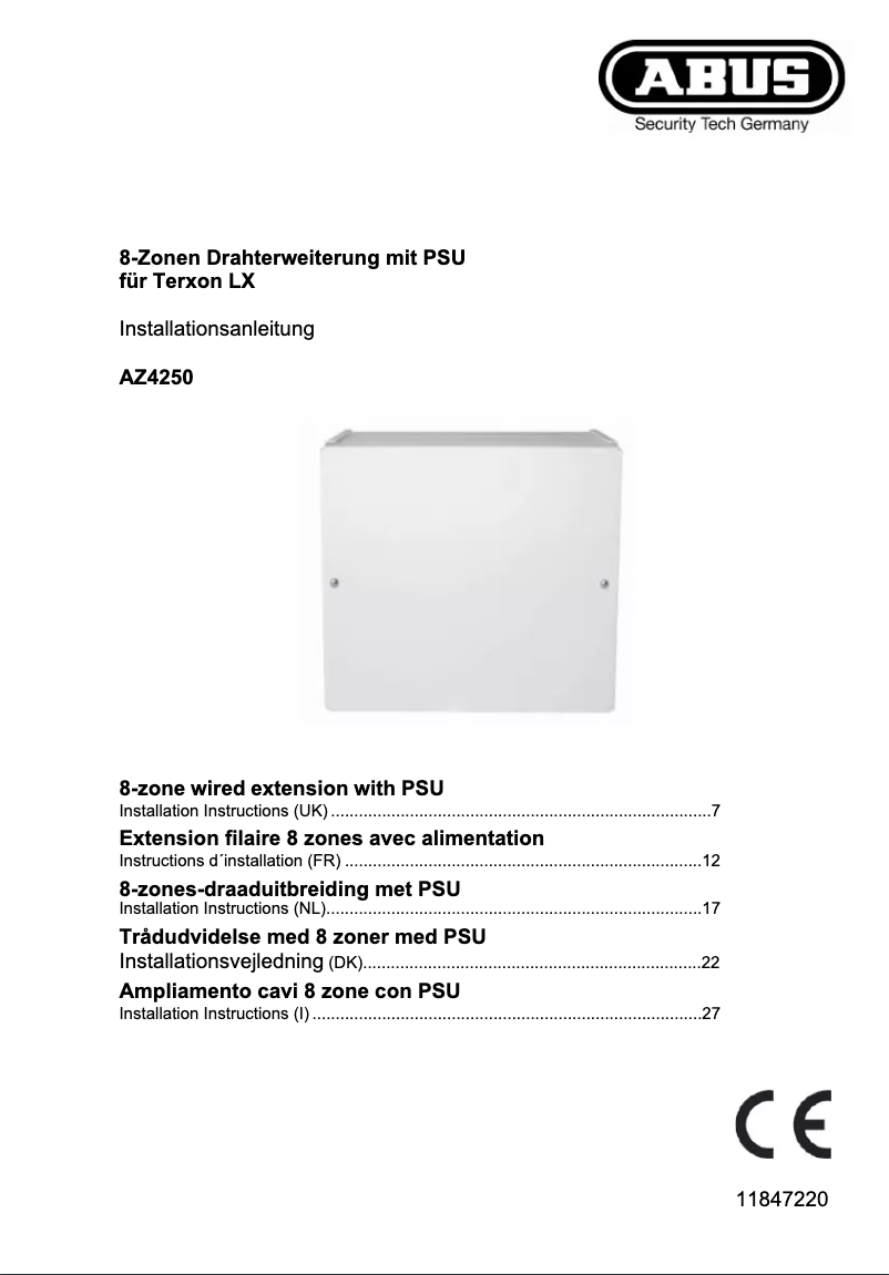 Imagen de la primera página del manual del dispositivo IPCA66500