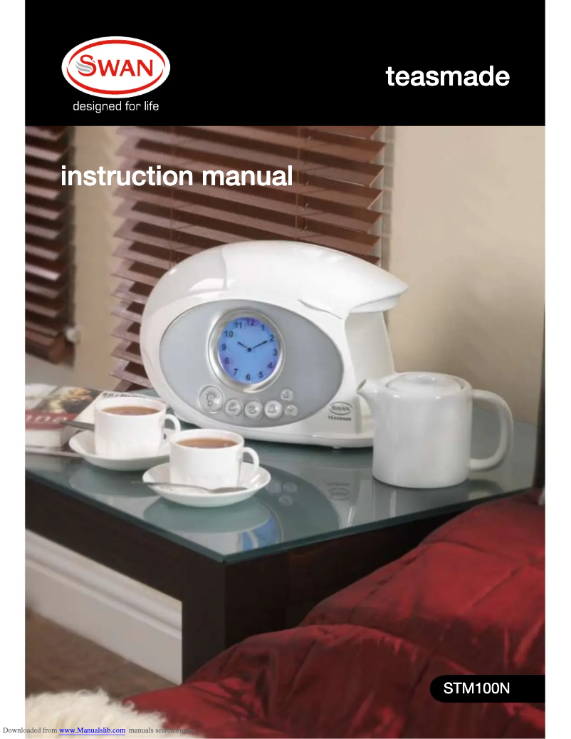 Imagen de la primera página del manual del dispositivo STM201N