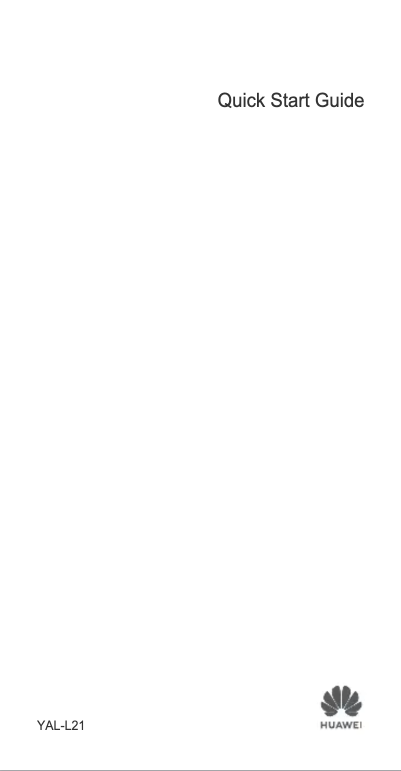 Página nº 1 - Guía de inicio rápido Huawei Nova 5T