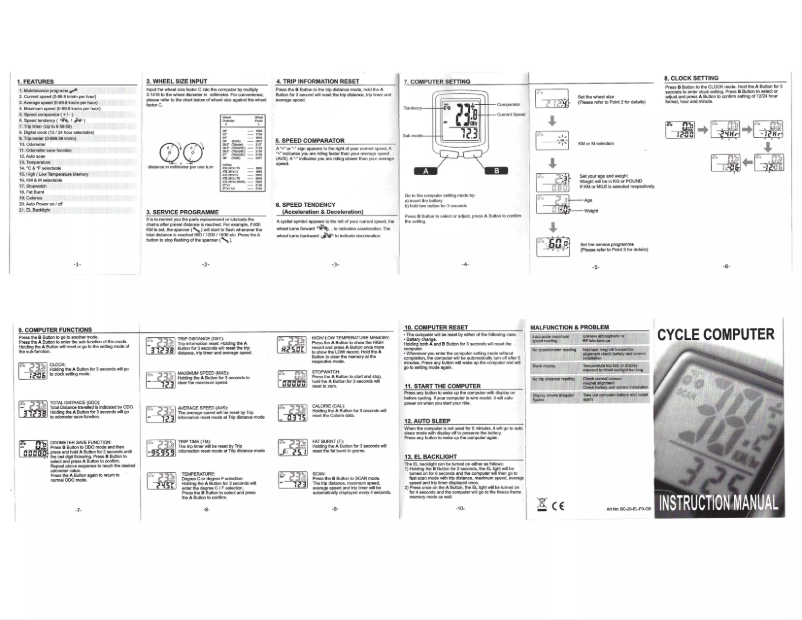Imagen de la primera página del manual del dispositivo SI-45