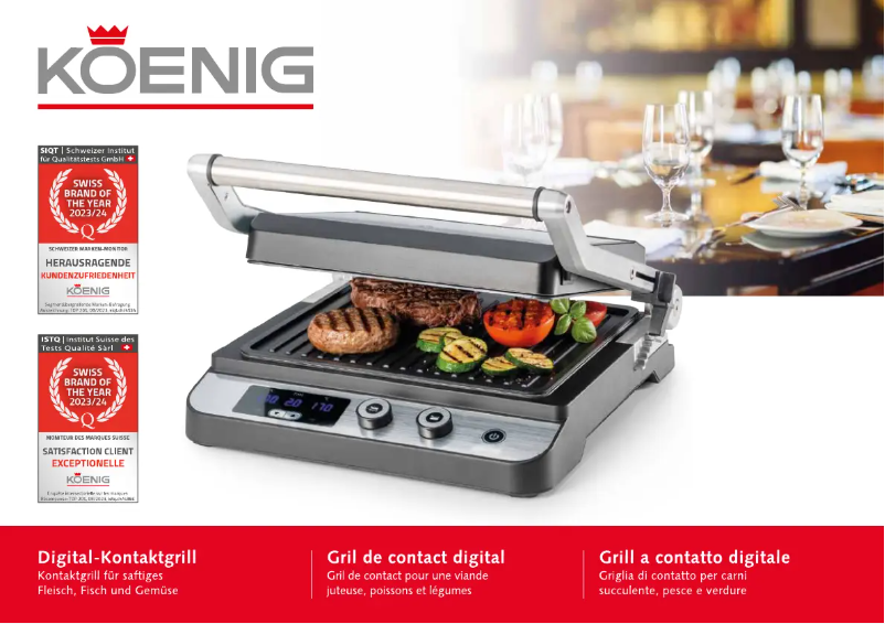 Página 1 del manual Manual de usuario Koenig B02317