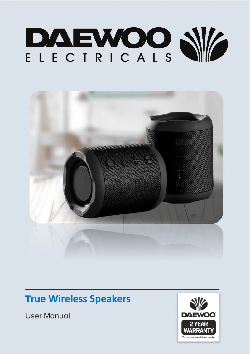 Página 1 del manual Manual de usuario Daewoo AVS1431