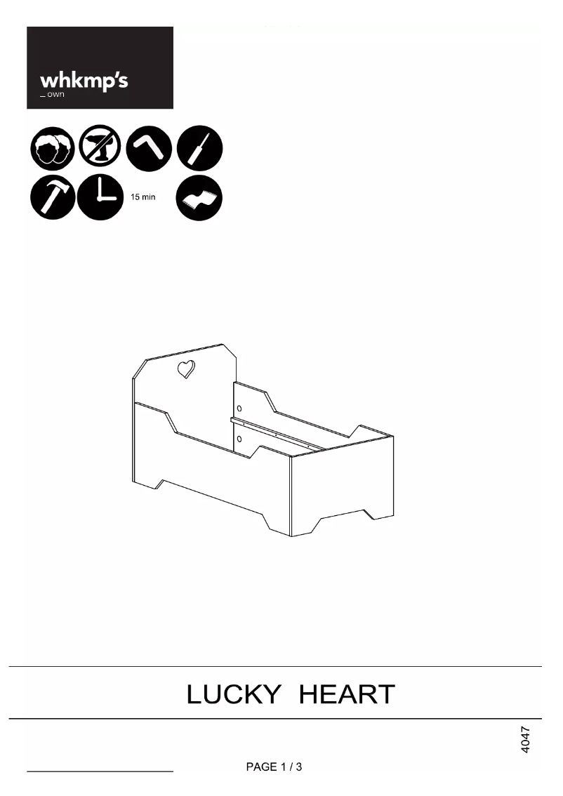 Imagen de la primera página del manual del dispositivo Lucky