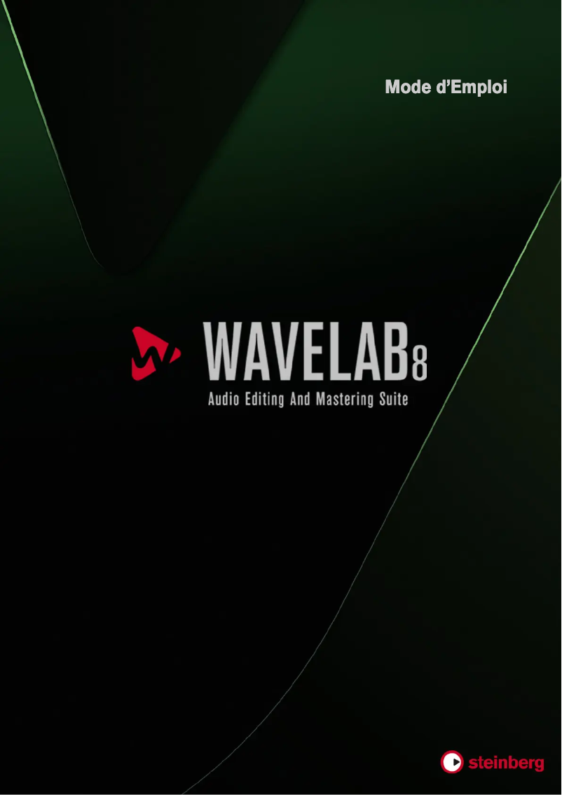 Imagen de la primera página del manual del dispositivo Wavelab 8